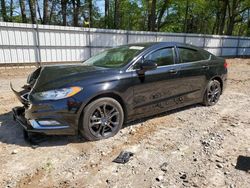 Salvage cars for sale from Copart Austell, GA: 2018 Ford Fusion SE