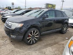 Salvage cars for sale at Chicago Heights, IL auction: 2008 Ford Edge Limited