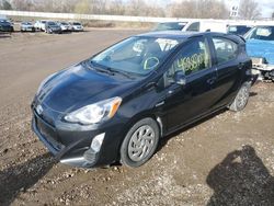 Salvage cars for sale from Copart Davison, MI: 2016 Toyota Prius C