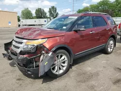 Ford salvage cars for sale: 2014 Ford Explorer XLT