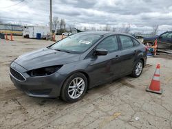 Salvage cars for sale from Copart Pekin, IL: 2018 Ford Focus SE