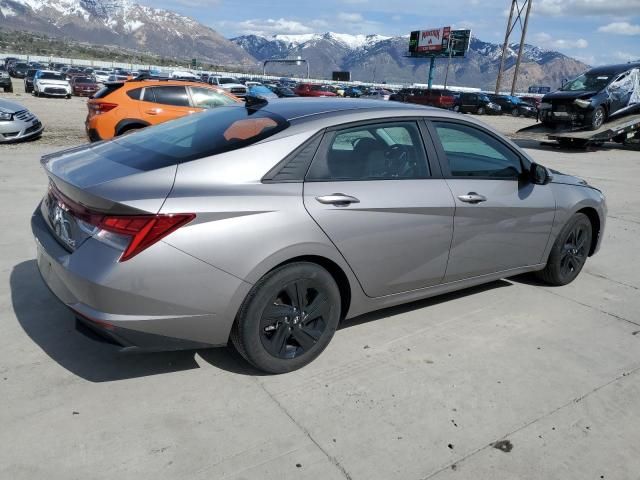 2022 Hyundai Elantra Blue