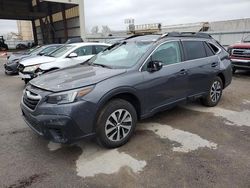 Salvage cars for sale at Kansas City, KS auction: 2022 Subaru Outback Premium