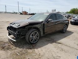 Salvage cars for sale at Oklahoma City, OK auction: 2015 Infiniti Q50 Base