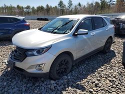 Salvage cars for sale from Copart Windham, ME: 2018 Chevrolet Equinox LT
