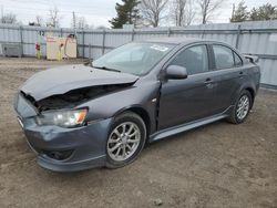 Salvage cars for sale from Copart Ontario Auction, ON: 2010 Mitsubishi Lancer ES/ES Sport