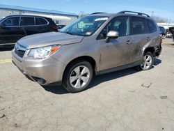 Subaru Forester salvage cars for sale: 2016 Subaru Forester 2.5I Premium