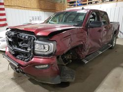 GMC Sierra salvage cars for sale: 2017 GMC Sierra K1500 SLT