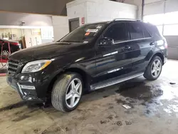 Salvage cars for sale at Sandston, VA auction: 2013 Mercedes-Benz ML 550 4matic