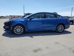 Ford Fusion salvage cars for sale: 2017 Ford Fusion SE Hybrid