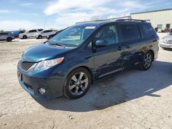 Toyota Sienna salvage cars for sale: 2012 Toyota Sienna Sport