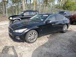 Salvage cars for sale at Cicero, IN auction: 2014 Infiniti Q50 Base