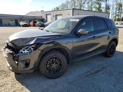 Salvage cars for sale from Copart Arlington, WA: 2016 Mazda CX-5 Touring