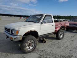 Toyota Pickup 1/2 ton Short Wheelbase salvage cars for sale: 1994 Toyota Pickup 1/2 TON Short Wheelbase