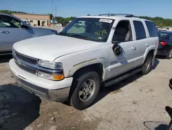 Salvage cars for sale at Bridgeton, MO auction: 2002 Chevrolet Tahoe K1500