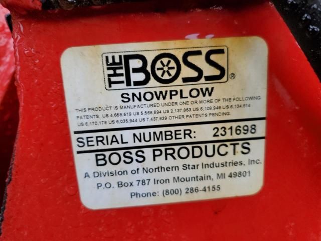2014 Boss Plow