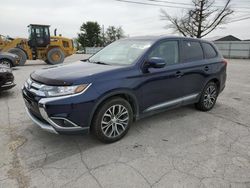 Salvage cars for sale from Copart Lexington, KY: 2016 Mitsubishi Outlander SE