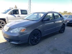 Salvage cars for sale from Copart Vallejo, CA: 2003 Toyota Corolla CE