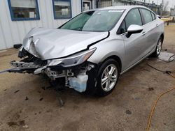 Salvage cars for sale at Pekin, IL auction: 2016 Chevrolet Cruze LT