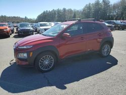 Salvage cars for sale from Copart Exeter, RI: 2018 Hyundai Kona SEL