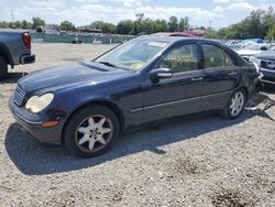 Salvage cars for sale from Copart Riverview, FL: 2002 Mercedes-Benz C 240