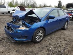 Salvage cars for sale at Portland, OR auction: 2018 Ford Focus SE