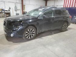 Salvage cars for sale from Copart Billings, MT: 2015 Subaru Outback 2.5I Limited