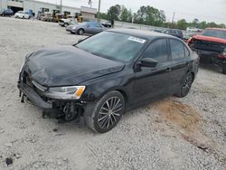 Volkswagen Jetta Sport salvage cars for sale: 2016 Volkswagen Jetta Sport