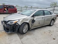 Salvage cars for sale from Copart Walton, KY: 2015 Toyota Avalon Hybrid