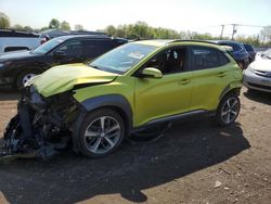 Salvage cars for sale at Hillsborough, NJ auction: 2019 Hyundai Kona Ultimate