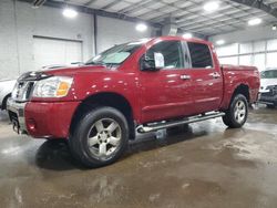 Salvage cars for sale at Ham Lake, MN auction: 2005 Nissan Titan XE