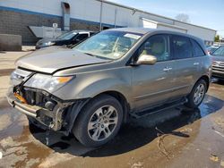 Salvage cars for sale at New Britain, CT auction: 2009 Acura MDX Technology