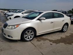 Salvage cars for sale at Grand Prairie, TX auction: 2013 Buick Lacrosse Premium