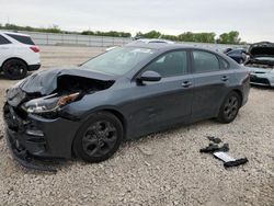 Salvage cars for sale at Kansas City, KS auction: 2019 KIA Forte FE