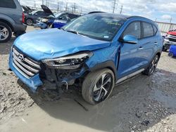Salvage cars for sale at Haslet, TX auction: 2017 Hyundai Tucson Limited