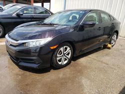 Salvage cars for sale at Riverview, FL auction: 2018 Honda Civic LX