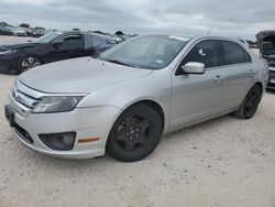 Salvage cars for sale from Copart San Antonio, TX: 2010 Ford Fusion SE