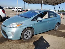 Salvage cars for sale from Copart San Diego, CA: 2015 Toyota Prius