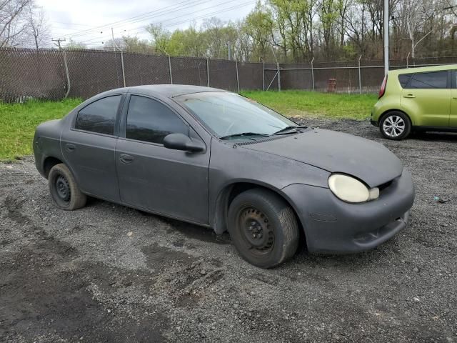 2001 Plymouth Neon Base