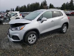 Salvage cars for sale from Copart Graham, WA: 2019 Chevrolet Trax 1LT