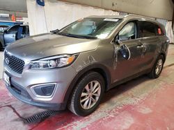 Salvage cars for sale from Copart Angola, NY: 2017 KIA Sorento LX