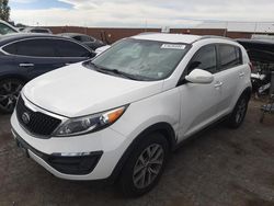 Salvage cars for sale at North Las Vegas, NV auction: 2015 KIA Sportage LX