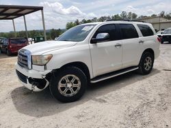 Salvage cars for sale at Hueytown, AL auction: 2008 Toyota Sequoia Limited