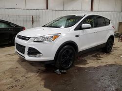 Salvage cars for sale from Copart Lansing, MI: 2016 Ford Escape SE