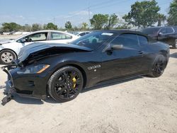 Salvage cars for sale from Copart Riverview, FL: 2012 Maserati Granturismo S