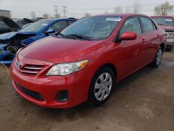 Vehiculos salvage en venta de Copart Elgin, IL: 2013 Toyota Corolla Base