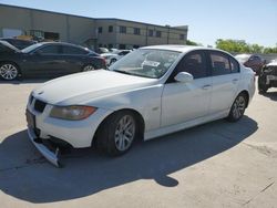 Salvage cars for sale from Copart Wilmer, TX: 2007 BMW 328 I