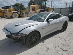 Salvage cars for sale from Copart Apopka, FL: 2018 Ford Mustang GT
