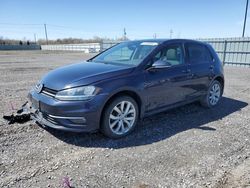 Salvage cars for sale from Copart Ontario Auction, ON: 2018 Volkswagen Golf Sportwagen S