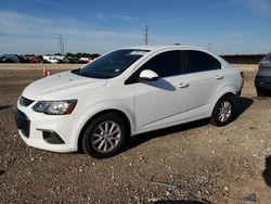 Salvage cars for sale at Temple, TX auction: 2017 Chevrolet Sonic LT